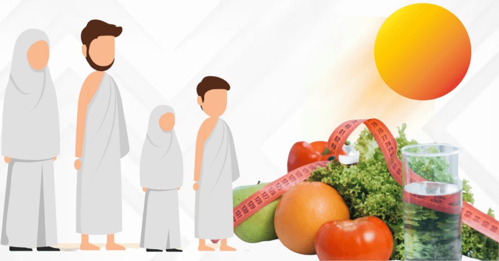 healthy umrah diet 